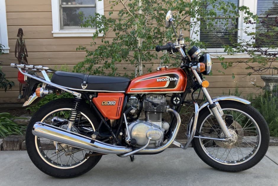 1974 Honda CB360 & CL360 sold for $3,101