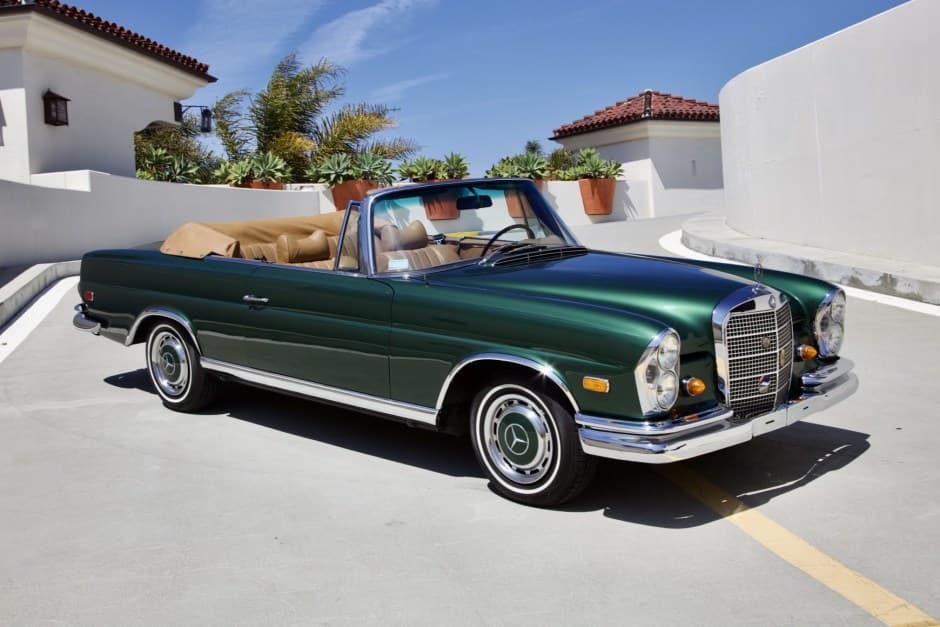 1969 Mercedes-Benz W111 Coupe & Cabriolet sold for $187,500