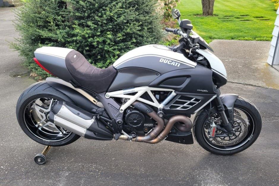 2013 Ducati Diavel sold for $7,500