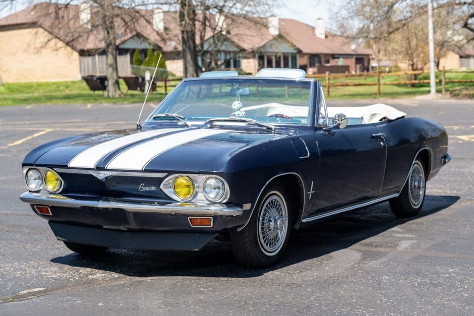 1968 Chevrolet Corvair (1965-1969) sold for $8,955