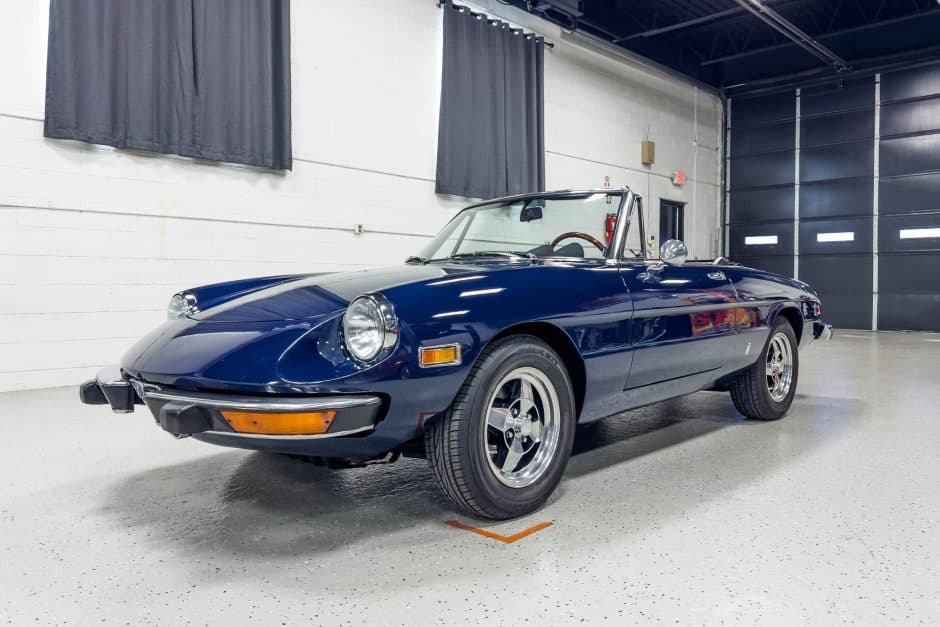 1974 Alfa Romeo 105/115 Spider Series 2 sold for $24,250