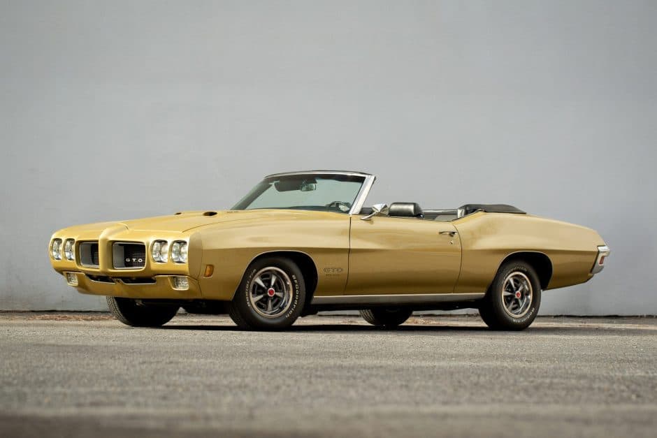 1970 Pontiac GTO sold for $82,000