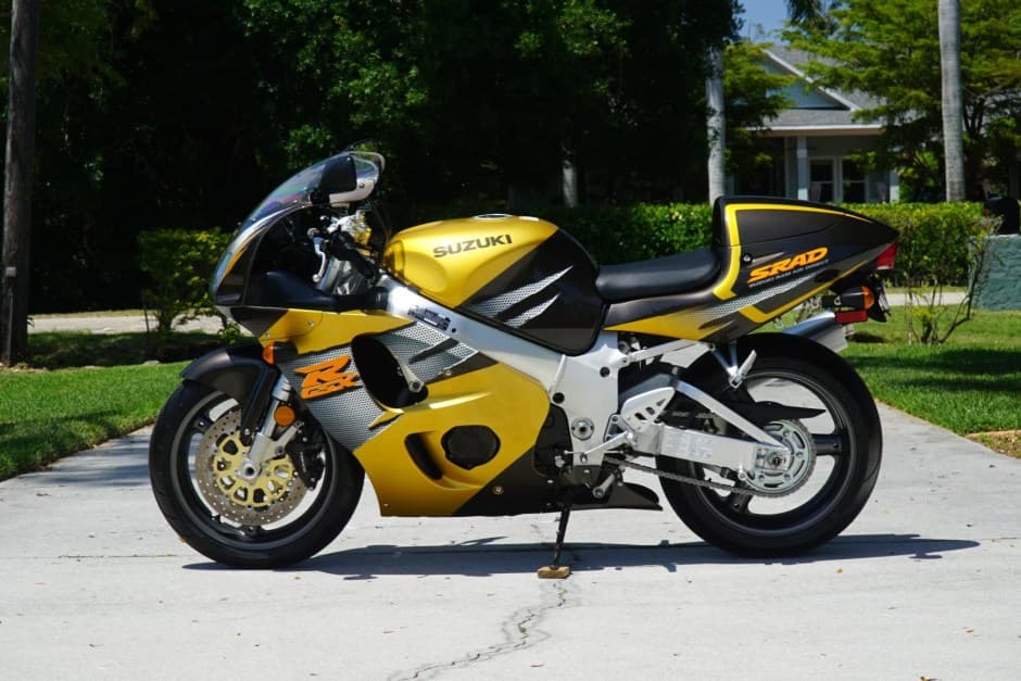 1996 Suzuki GSX-R 600, 750, 1000, & 1100 sold for $7,500