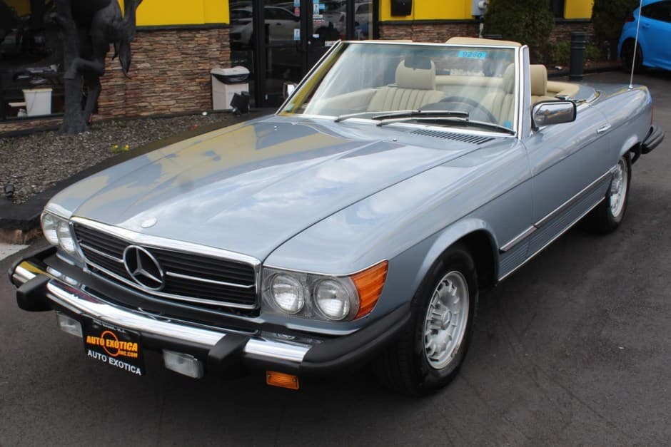 1983 Mercedes-Benz R107 SL sold for $17,500