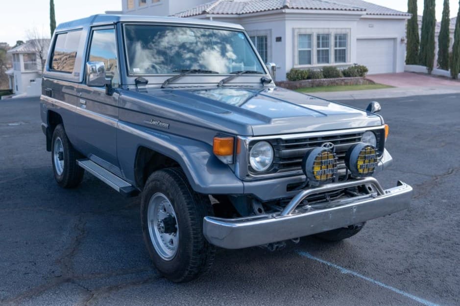 1996 Toyota Land Cruiser 70-Series sold for $12,750