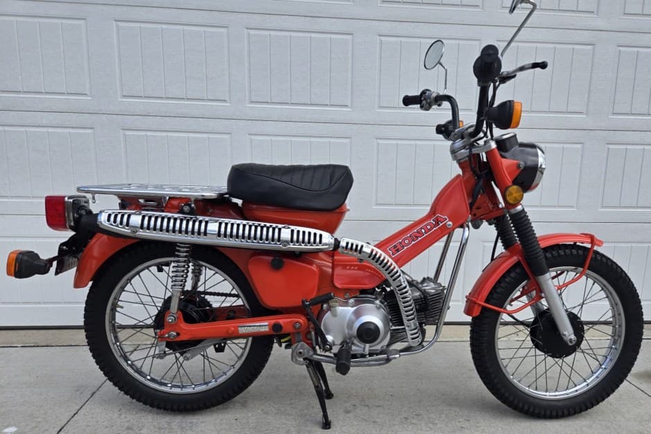 1980 Honda CT110 sold for $2,100