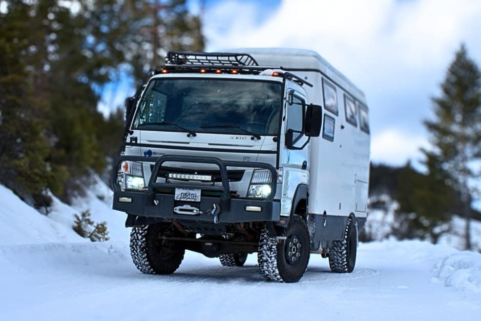 2017 Mitsubishi Canter sold for $122,000