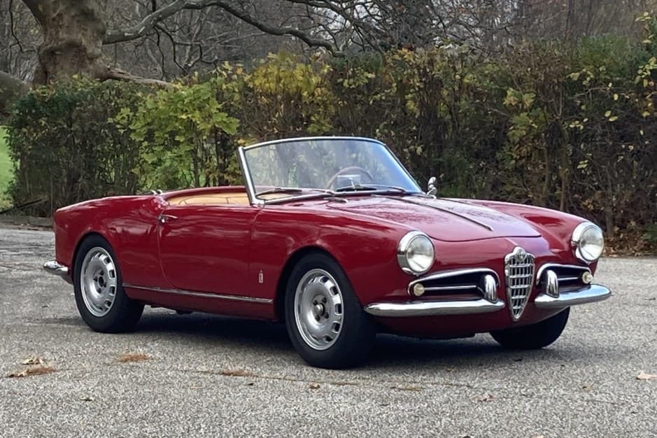 1957 Alfa Romeo 750/101 Series Giulietta & Giulia sold for $122,000