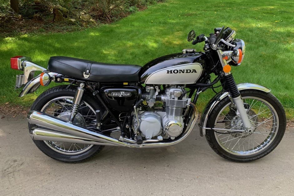 1975 Honda CB500 Four & CB550 sold for $3,550