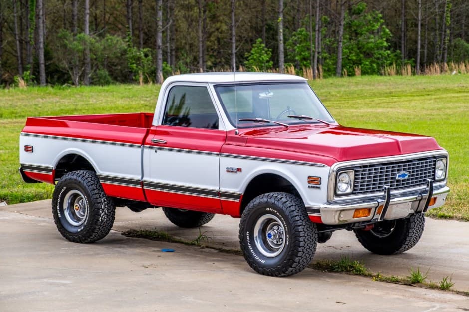 1972 Chevrolet C/K (1967-1972) sold for $51,000