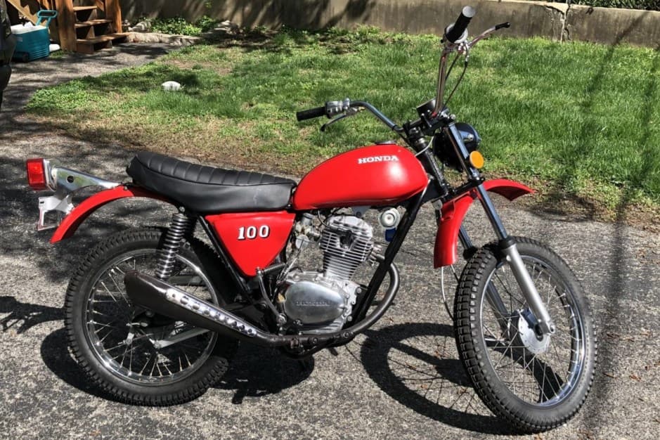 1973 Honda SL Motosport sold for $2,200