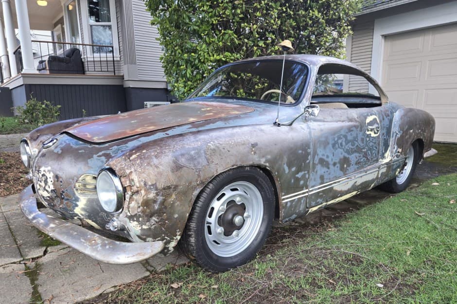 1956 Volkswagen Karmann Ghia sold for $11,056