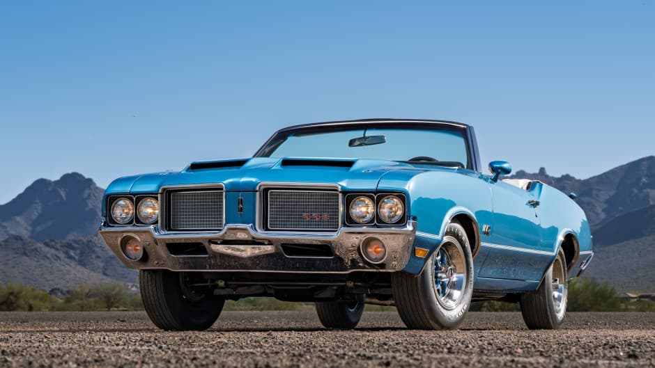 1972 Oldsmobile Cutlass sold for $60,000