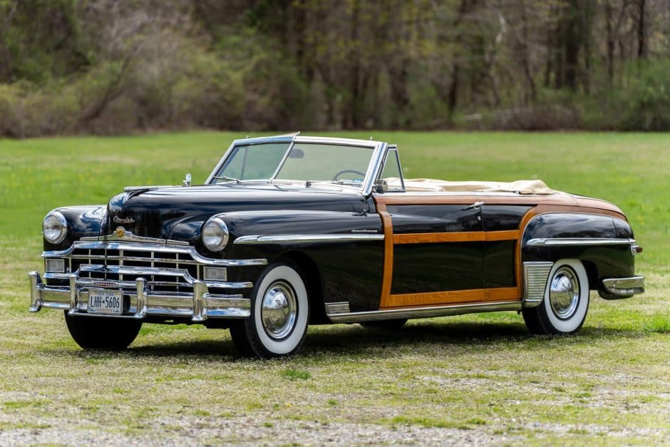 1949 Chrysler Town & Country sold for $40,750