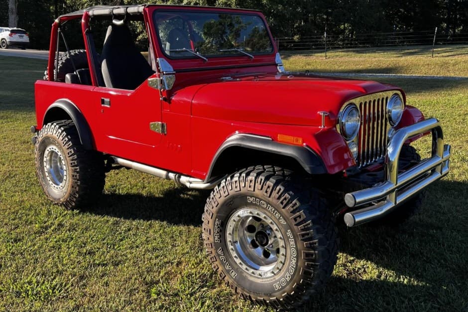 1986 Jeep CJ-7 sold for $16,500