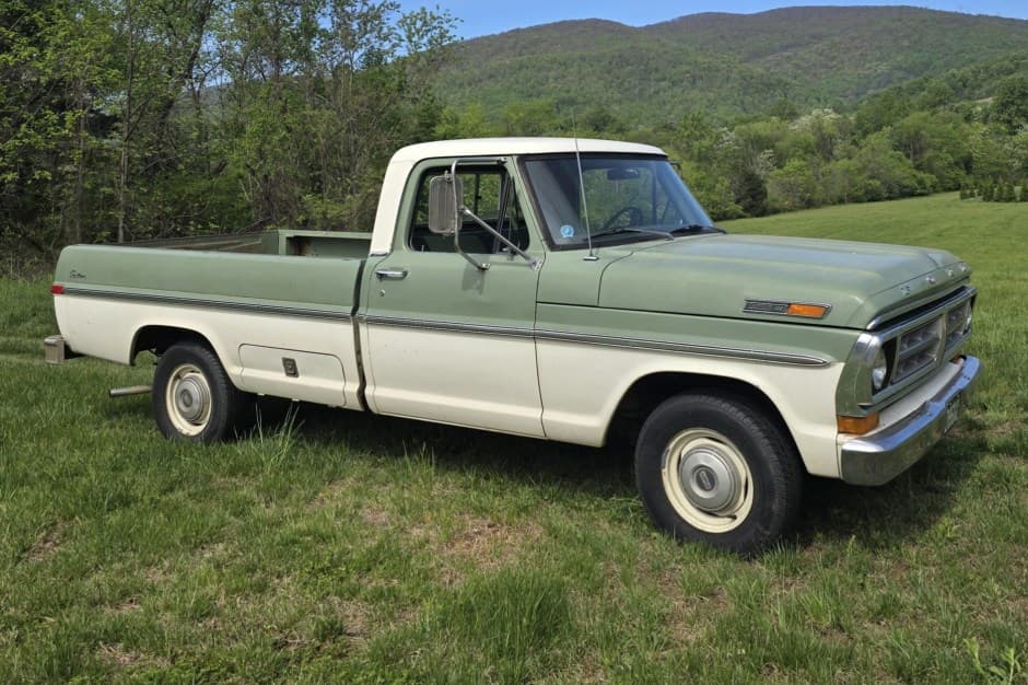 1971 Ford F-Series 1967-1972 sold for $17,500