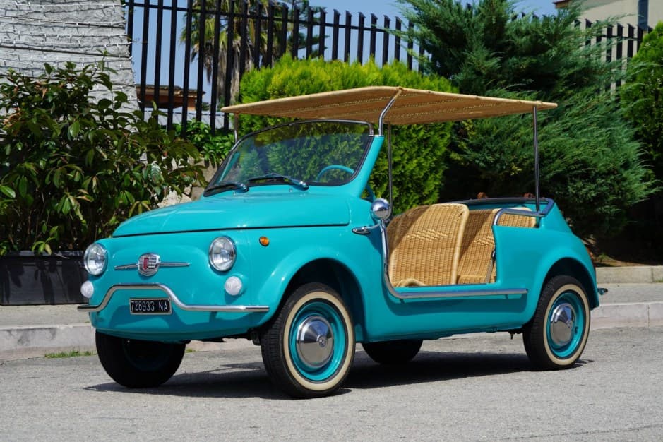1971 Fiat 500 Jolly sold for $0