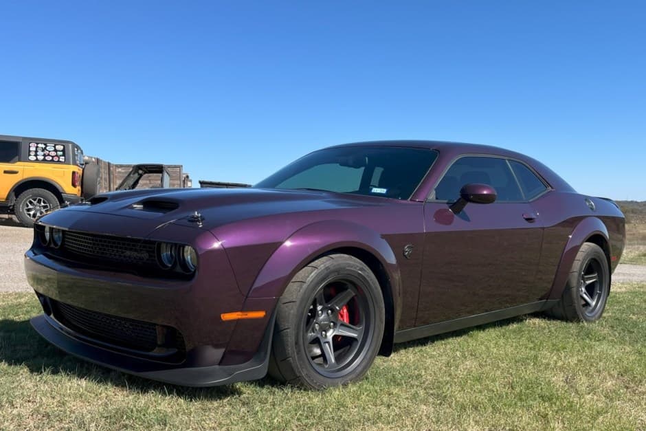 2022 Dodge Challenger SRT Demon & Super Stock sold for $76,001