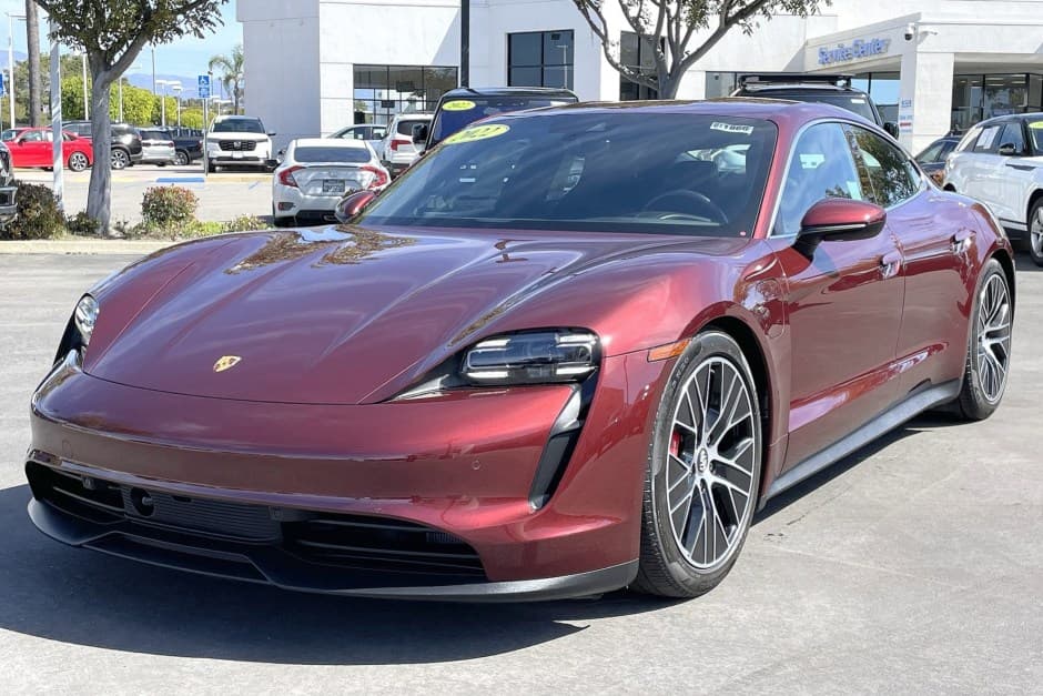2022 Porsche Taycan sold for $62,500