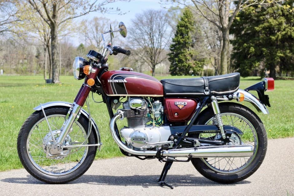 1972 Honda CB350 & CL350 sold for $3,800