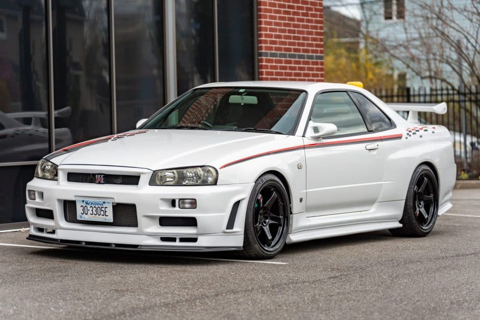 1999 Nissan R34 Skyline sold for $148,888