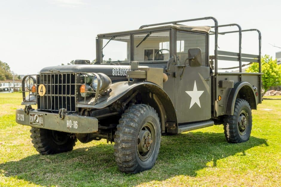 1954 Dodge Military Vehicles sold for $10,000