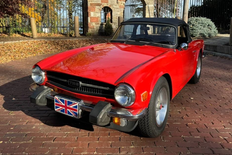1975 Triumph TR6 sold for $21,000