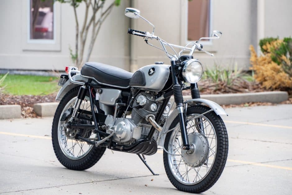 1966 Honda Dream, CB77 Super Hawk, & CL77 Scrambler sold for $5,800