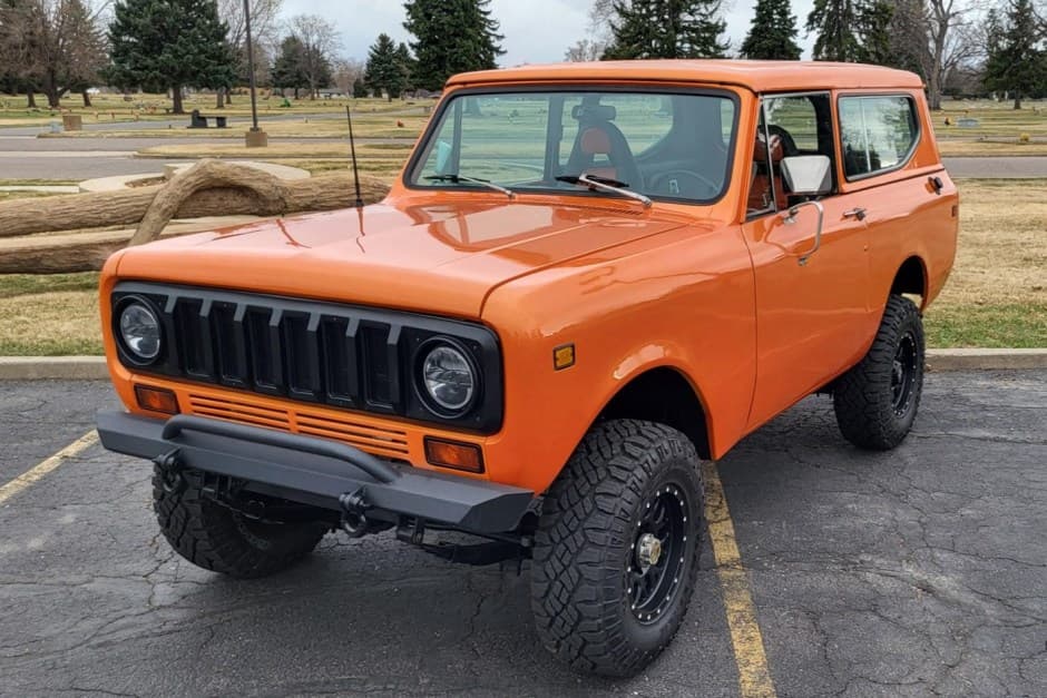 1976 International Harvester Scout II sold for $41,000