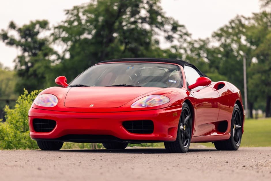 2001 Ferrari 360 sold for $77,000