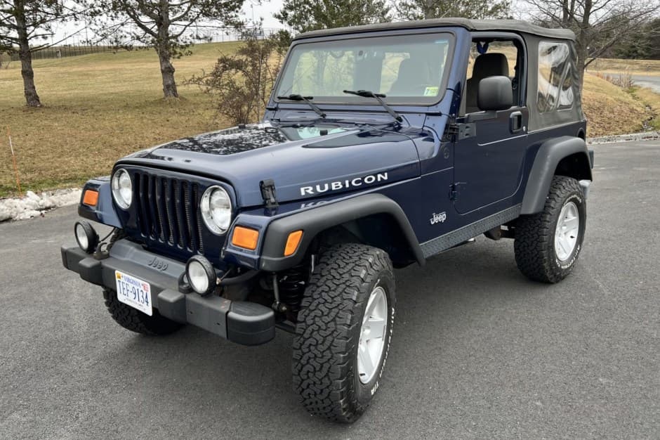 2004 Jeep Wrangler TJ (1997-2006) sold for $13,500