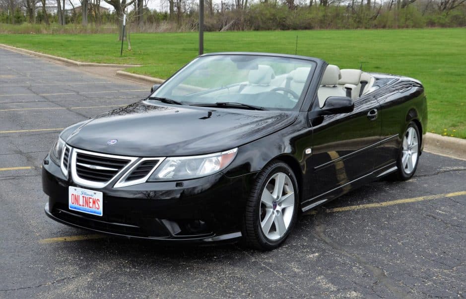 2011 Saab 9-3 sold for $9,600