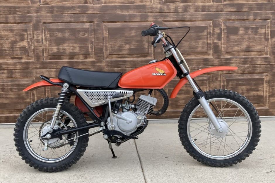 1974 Honda Elsinore sold for $2,300
