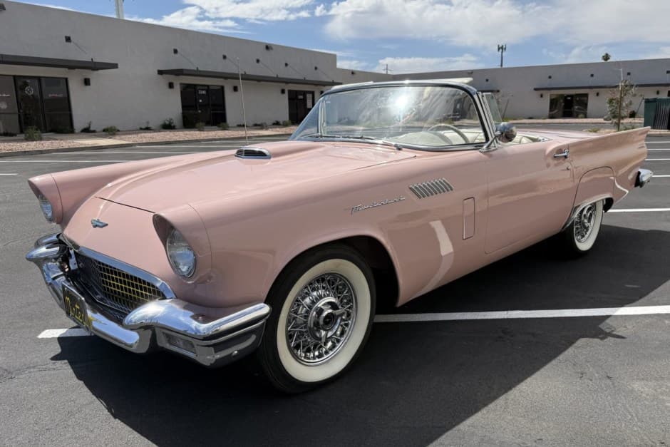 1957 Ford Thunderbird (1955-1957) sold for $51,000