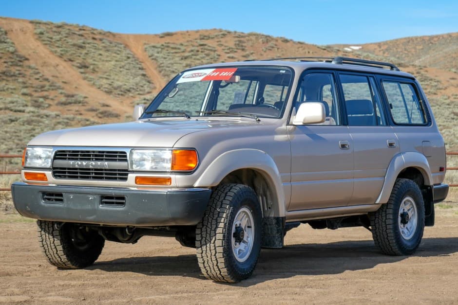 1991 Toyota Land Cruiser 80-Series sold for $20,500