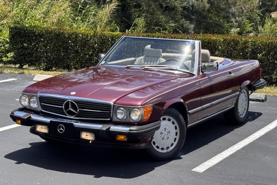 1987 Mercedes-Benz R107 SL sold for $13,000