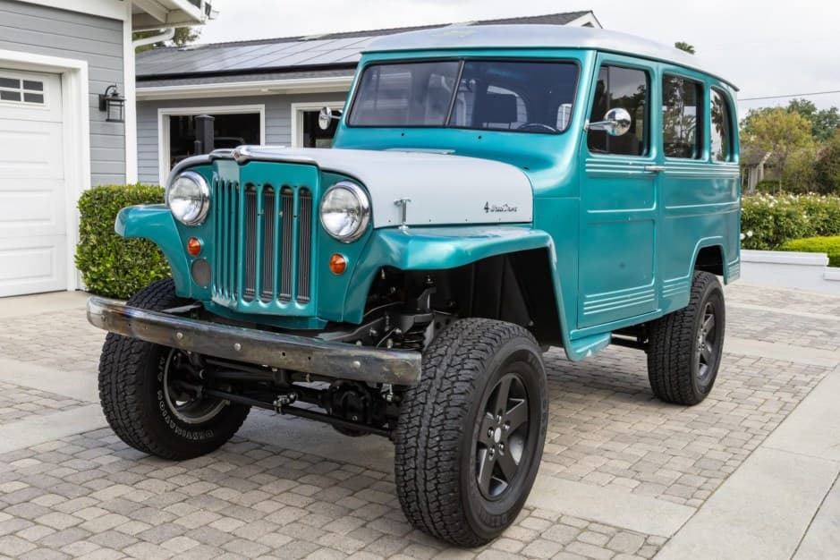 1956 Willys Jeep Wagon sold for $25,000