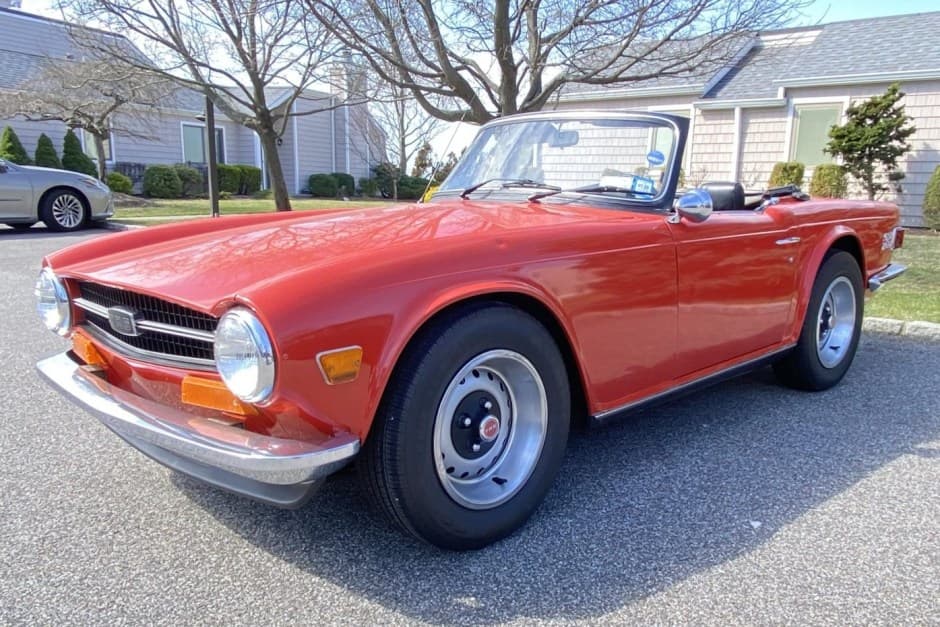 1973 Triumph TR6 sold for $8,700