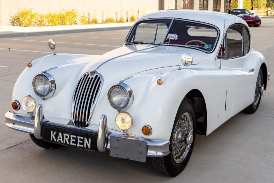 1956 Jaguar XK140 sold for $21,500