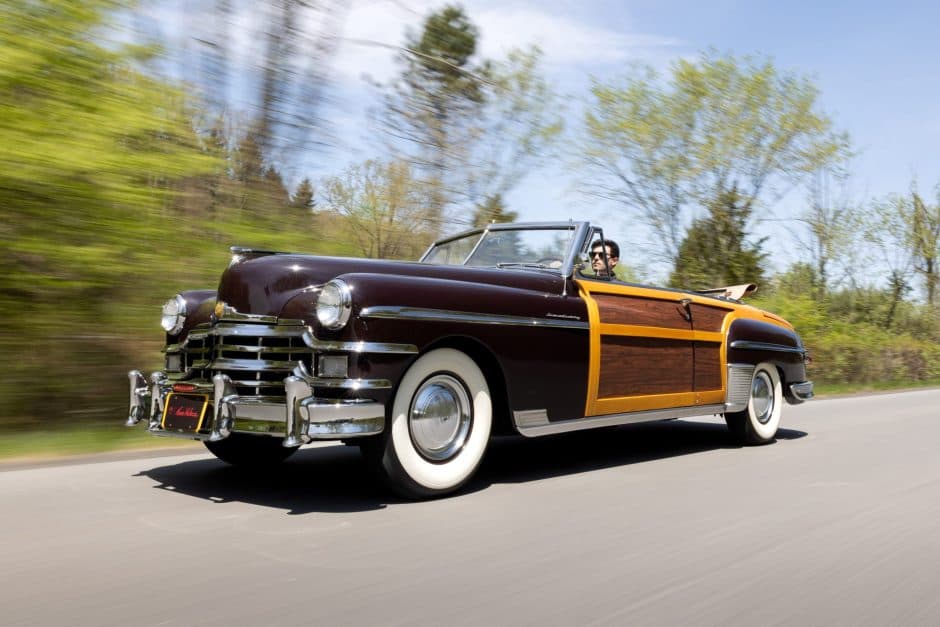 1949 Chrysler Town & Country sold for $60,500