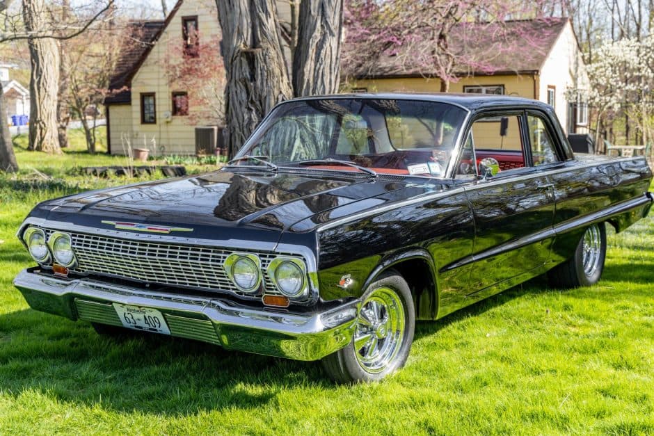 1963 Chevrolet Biscayne sold for $27,563