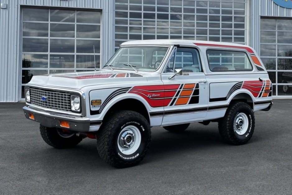 1972 Chevrolet K5 Blazer 1969-1972 sold for $68,000