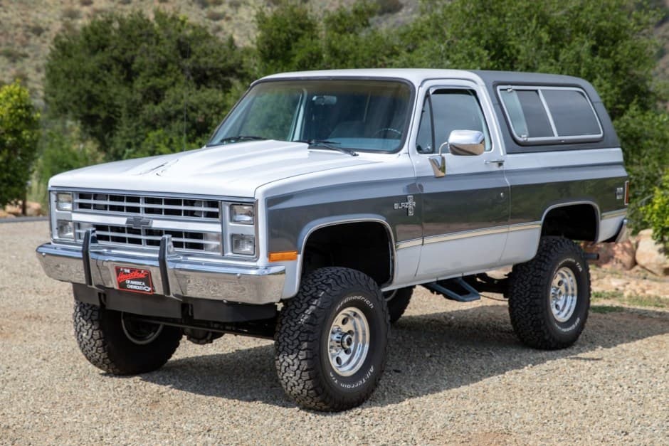 1988 Chevrolet K5 Blazer 1973-1991 sold for $19,750