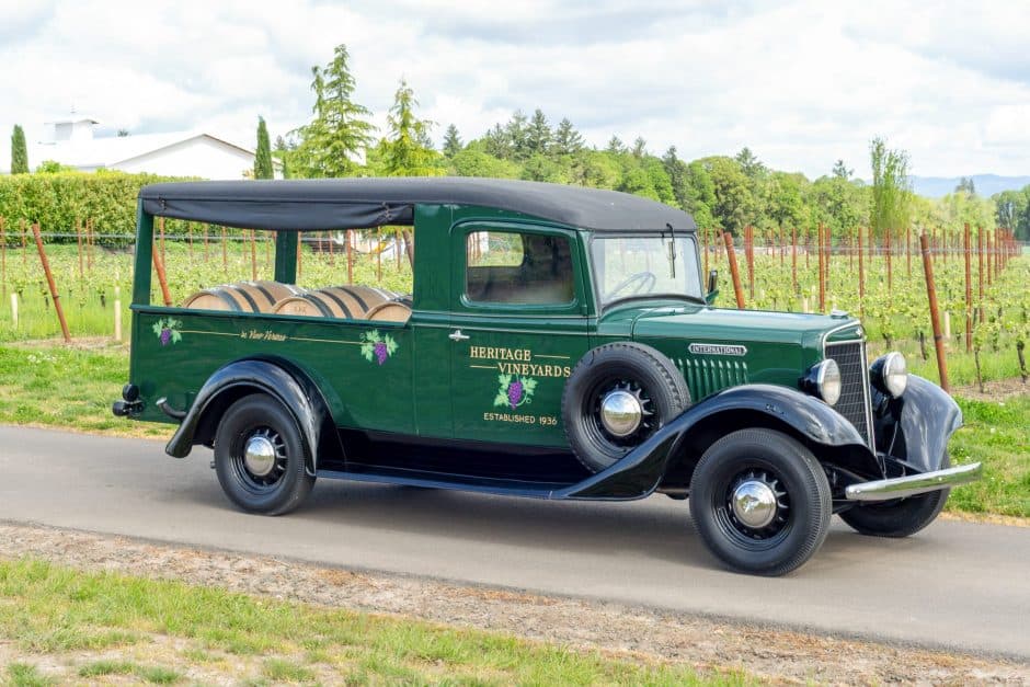 1936 International Harvester Pickup sold for $16,000