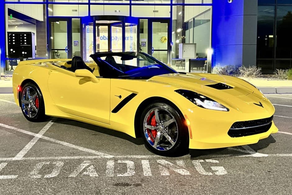 2014 Chevrolet Corvette C7 sold for $62,000