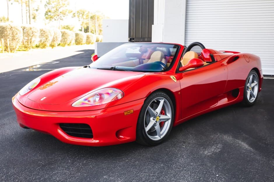 2001 Ferrari 360 sold for $88,000
