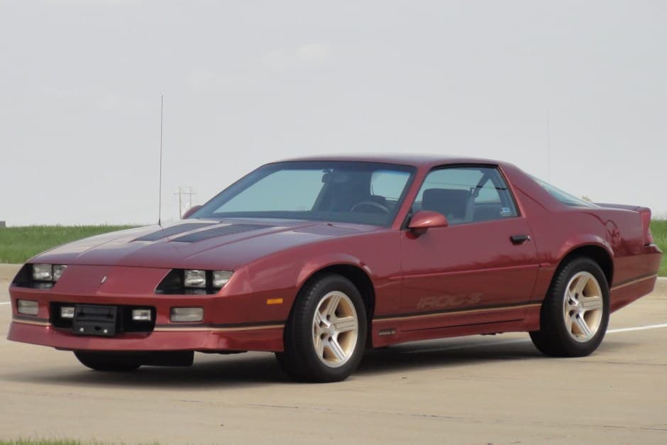1989 Chevrolet Camaro 3rd Generation 1982-1992 sold for $24,800