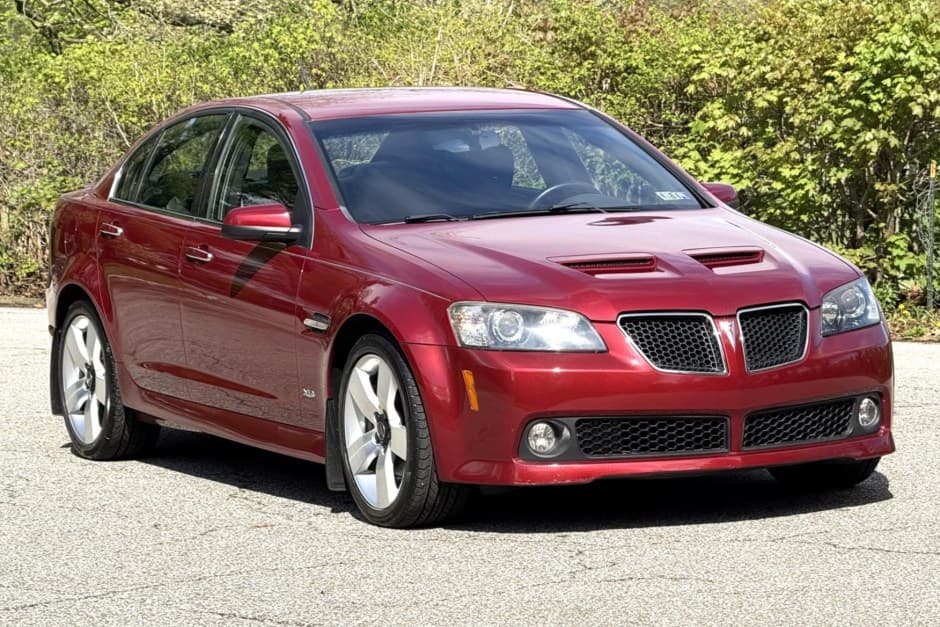 2009 Pontiac G8 sold for $20,088