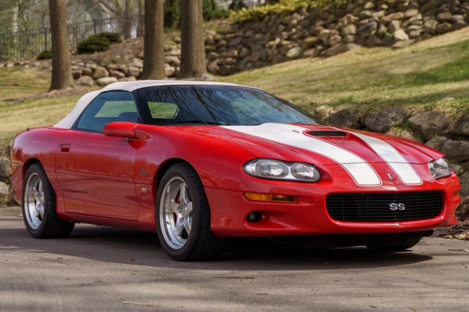 2002 Chevrolet Camaro 4th Generation 1993-2002 sold for $31,400