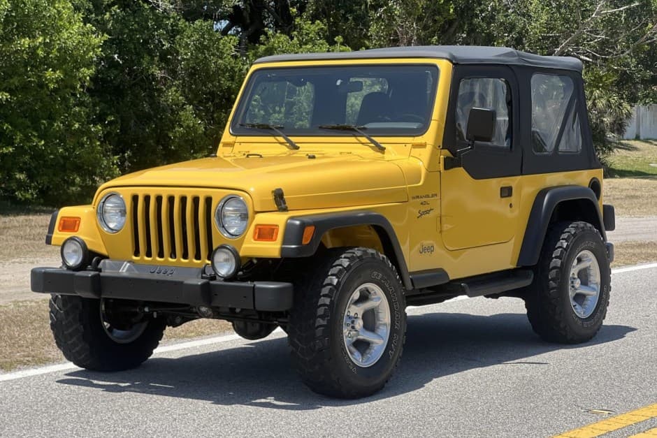 2000 Jeep Wrangler TJ (1997-2006) sold for $36,000